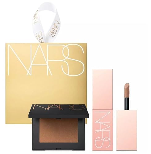 NARS Gold Star Mini Laguna Cheek Duo - Mini Bronzing Powder in Laguna and Mini Afterglow Liquid Blush in Laguna. Beauty & Personal Care NARS
