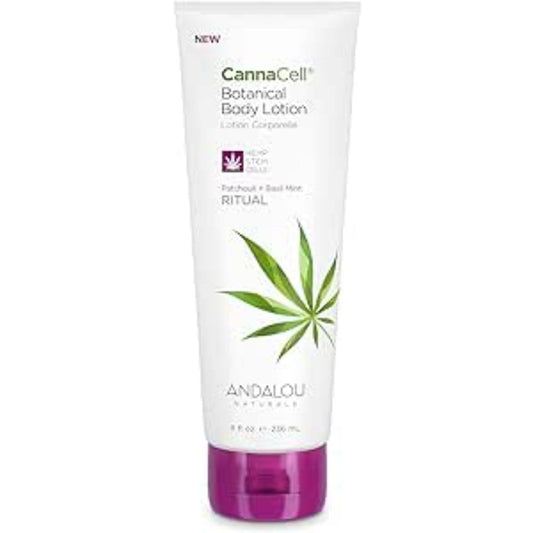 Andalou Naturals, Lotion Body Ritual Cannacell, 8 Fl Oz Beauty & Personal Care Andalou Naturals