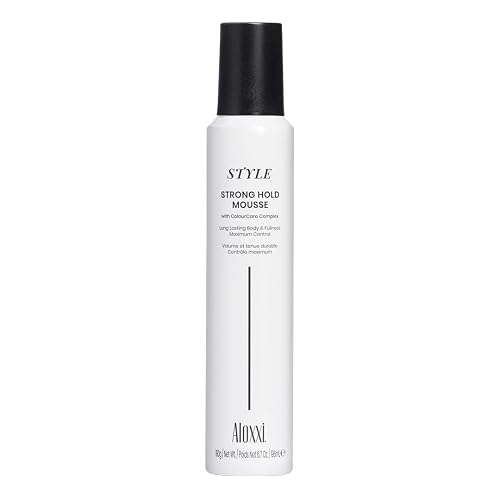 ALOXXI Strong Hold Mousse Volumizing Foam for Long-Lasting Fullness and Humidity Protection, 6.7 Oz Beauty & Personal Care ALOXXI