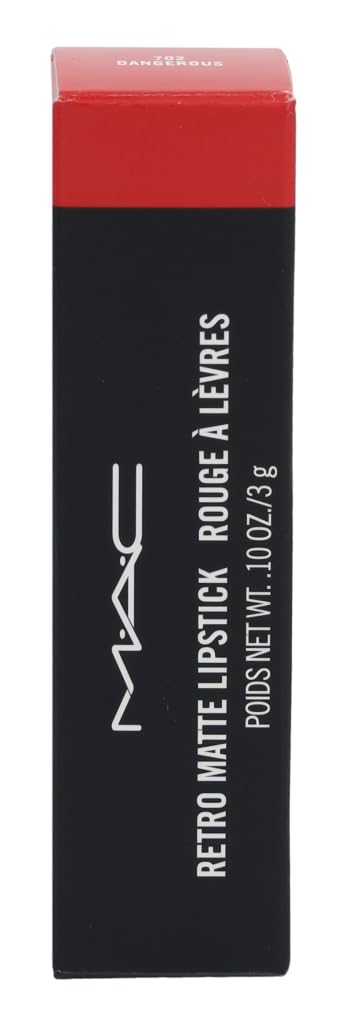 Mac Cosmetics/Retro Matte Lipstick Dangerous .1 oz (3 ml)