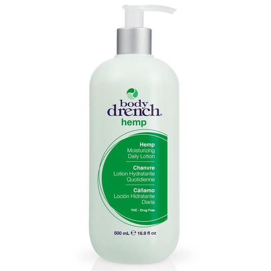 Body Drench Moisturizing Body Lotion - Hydrating & Nourishing Hemp Lotion for All Skin Types, with Hemp Seed Oil, 16.9 fl oz Beauty & Personal Care Body Drench