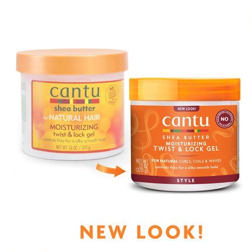 Cantu Shea Butter For Natural Hair Moisturizing Twist & Lock Gel, 13 ounce (Pack of 9) Beauty & Personal Care Cantu