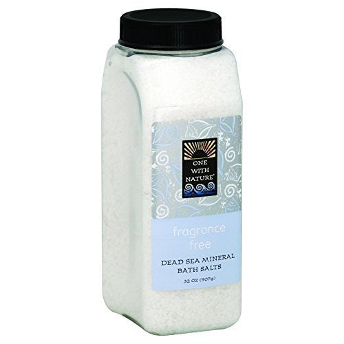 ONE WITH NATURE Bath Salt Detox FRAG Free, 32 OZ Beauty and Personal Care One With Nature