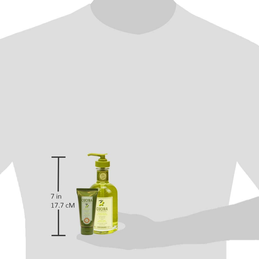 Fruits & Passion Coriander and Olive Tree Hand Soap 200ml and Nourishing Hand Butter 60ml Beauty & Personal Care Cucina
