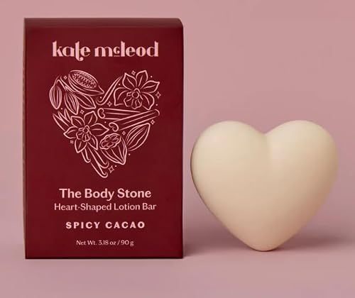 Kate McLeod Spicy Cacao Deep Moisturizing Lotion Bar, 3.5 Oz - Limited Edition for Valentine's Day Beauty & Personal Care Kate McLeod