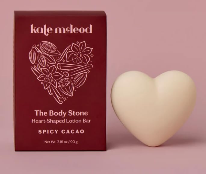 Kate McLeod Spicy Cacao Deep Moisturizing Lotion Bar, 3.5 Oz - Limited Edition for Valentine's Day Beauty & Personal Care Kate McLeod