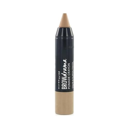 Maybelline Brow Drama Crayon 1 Dark Blond Beauty & Personal Care MAYBELLINE