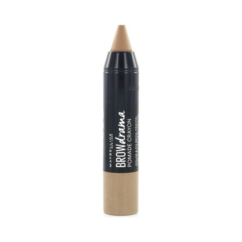 Maybelline Brow Drama Crayon 1 Dark Blond Beauty & Personal Care MAYBELLINE