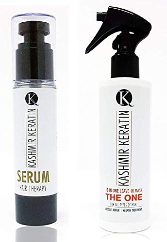 The 1 Kashmir Keratin and Hair Therapy Serum Kit (3.38oz) Beauty & Personal Care Kasmir