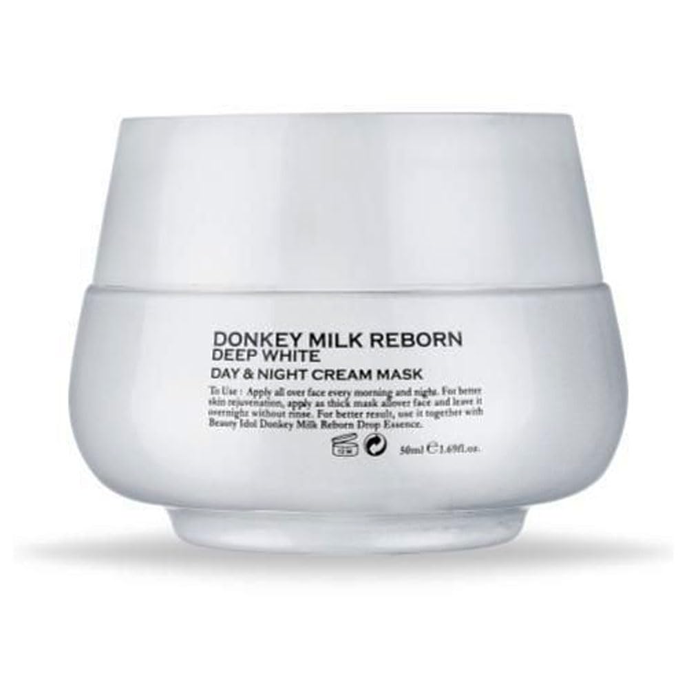 BEAUTY IDOL DONKEY MILK REBORN DAY & NIGHT CREAM MASK (50 ML) Beauty & Personal Care BEAUTY IDOL
