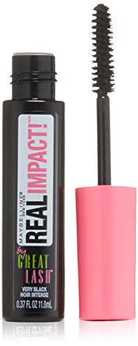 Maybelline New York Great Lash Real Impact Washable Mascara, Very Black, 0.37 Fluid Ounce Beauty & Personal Care MAYBELLINE