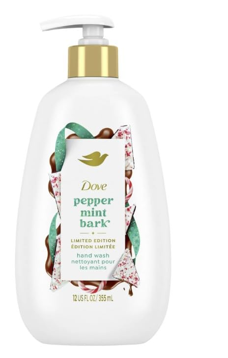 Dove Holiday Treats Hand Wash, Peppermint Bark, 2 pk./12 oz. Beauty & Personal Care Dove
