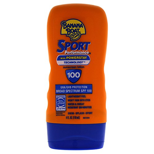 Banana Boat Sport Performance Sunscreen Lotion SPF 100, 4-ounce Bottles (Pack of 2) Beauty & Personal Care Banana Boat