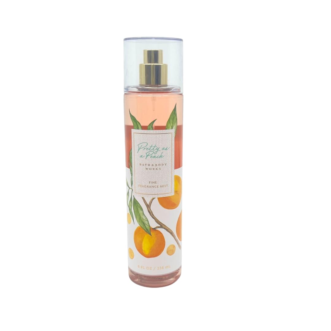Bath & Body Works Pretty as Peach 3-Pc Gift Set – Shower Gel 10 oz, Fine Fragrance Mist 8 oz & Body Lotion 8 oz | Holiday Bundle Beauty & Personal Care Bath & Body Works