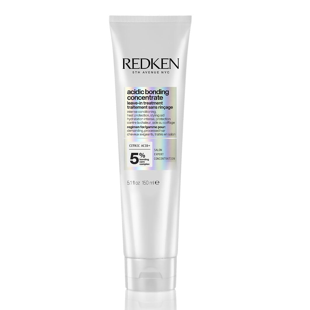 Redken Acidic Bonding Concentrate Leave In Conditioner - Hair Repair Treatment For Damaged Hair, Bond Building & Strengthening, Heat Protection Beauty & Personal Care Redken