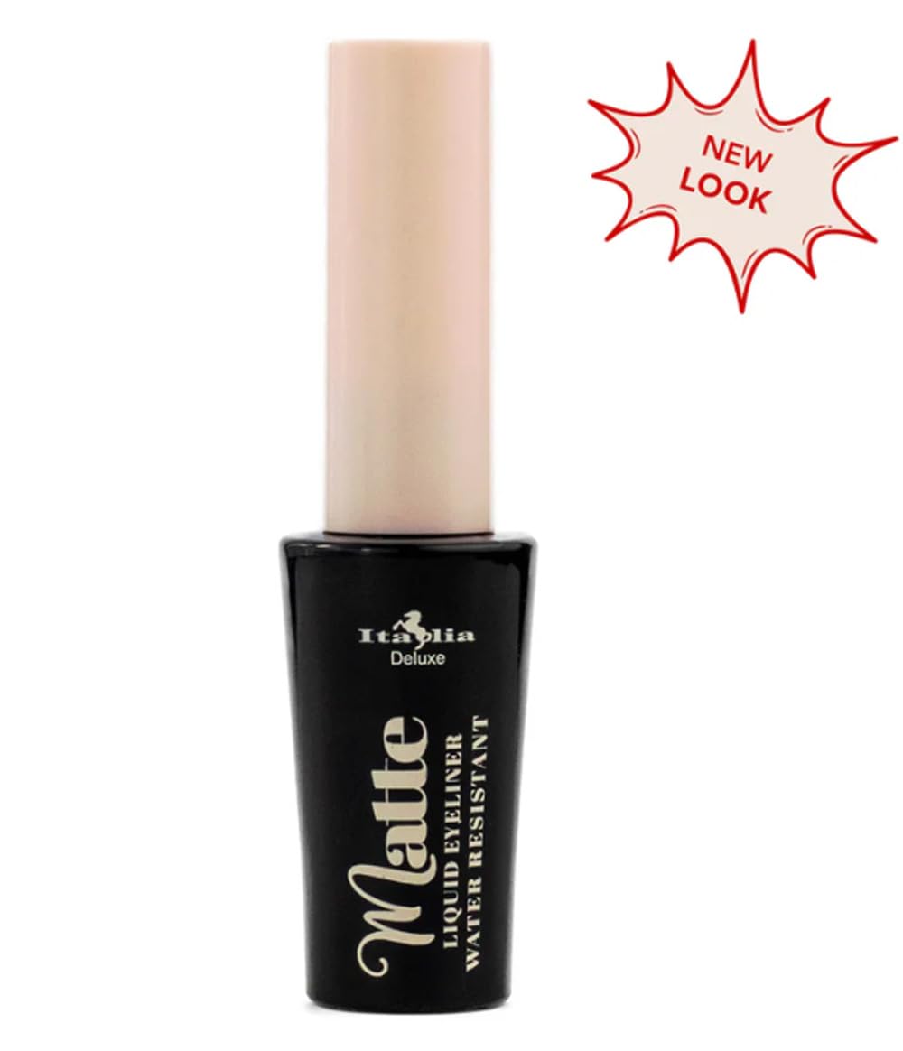 Italia Deluxe Matte Liquid Eyeliner Waterproof (3pcs) Beauty & Personal Care Italia Deluxe