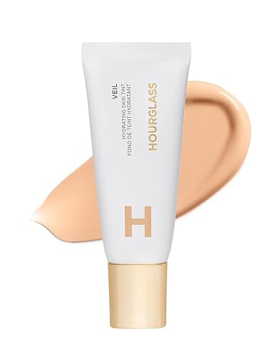 Hourglass Veil Hydrating Skin Tint, Dewy Tinted Moisturizer, Makeup and Skincare Benefits, Lightweight, Buildable Coverage, Vegan, Cruelty-Free Beauty & Personal Care HOURGLASS