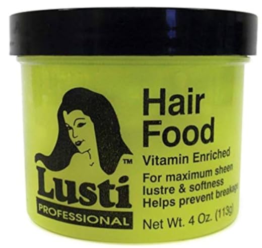 Lusti Hair Food Enriched with Vitamin A & E, 4 fl.oz Beauty & Personal Care Kestanlora