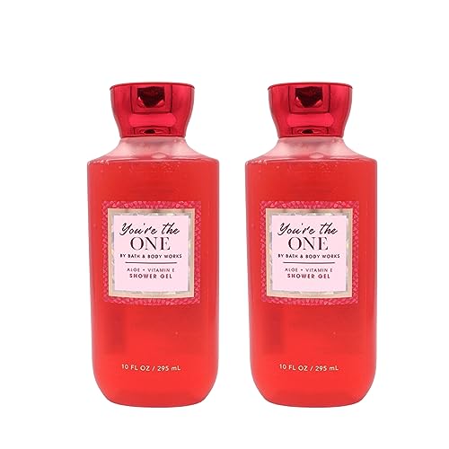 Bath & Body Works Shower Gel Gift Set 10oz Each Pack of 2 (You're The One) Beauty & Personal Care Bath & Body Works