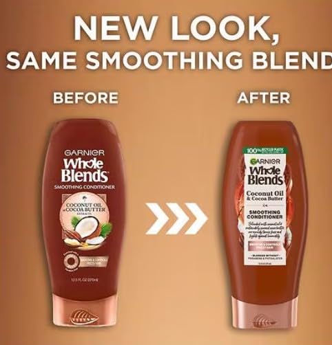 Garnier Whole Blends Condition Coconut Oil 12.5 Ounce (369ml) (2 Pack)