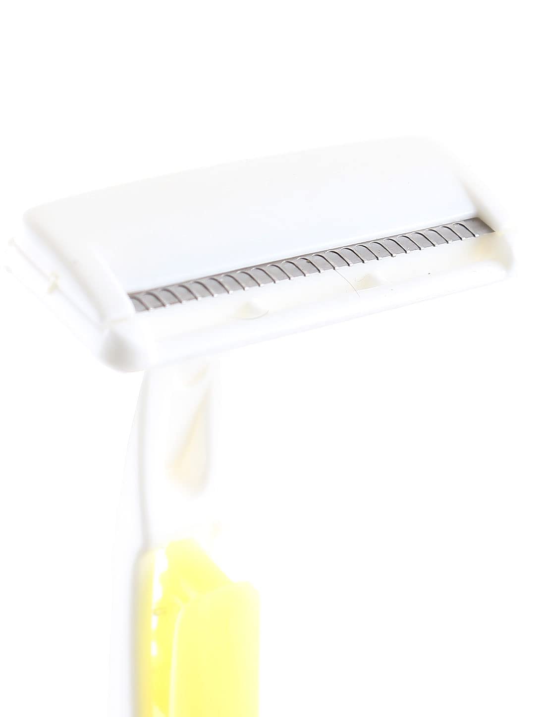 Ruilogod White Yellow Good performance Plastic Handle T Shape Body Hair Razor Shaver (id: 59e 816 097 341 8a9 Beauty and Personal Care Ruilogod