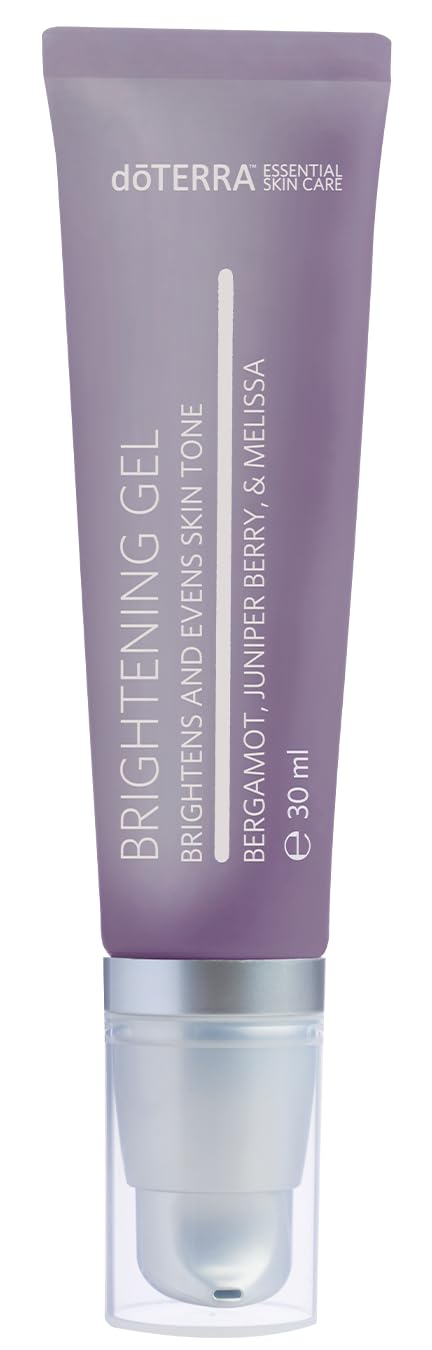 doTERRA Brightening Gel Evens Skin Tone Bergamot Juniper Berry Melissa Age Spots Beauty & Personal Care doTERRA