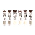 Ruby Kisses Broadway Vita-Lip Clear Lip Gloss (Coconut Oil 6 Pack), Ultra-Hydrating & Soothing Formula with Vitamin Oils, High-Shine Non-Sticky Beauty & Personal Care Ruby Kisses