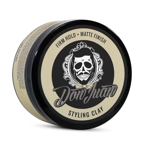 Don Juan Handcrafted Styling Clay Pomade 4oz - Medium Hold - Matte Natural Finish - Water Based - Summer Breeze Scent Beauty & Personal Care Don Juan