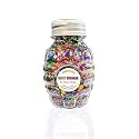 Neva Nude Face and Body Glitter Keychain - Chunky Glitter in Aloe for Festivals, Raves, and More | Cosmetic Grade | Super Sparkly (Rainbow Brite Beauty & Personal Care Neva Nude