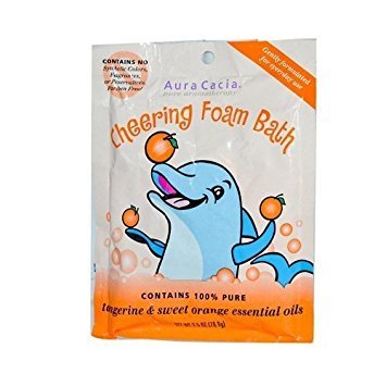 A/C Kids Foam Bath Cheer Size 2.5z Aura Cacia Cheering Foam Bath18 Beauty and Personal Care Aura Cacia