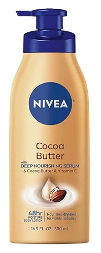 NIVEA Cocoa Butter Body Lotion 16.9 fl. oz. (Pack of 4) Beauty & Personal Care NIVEA