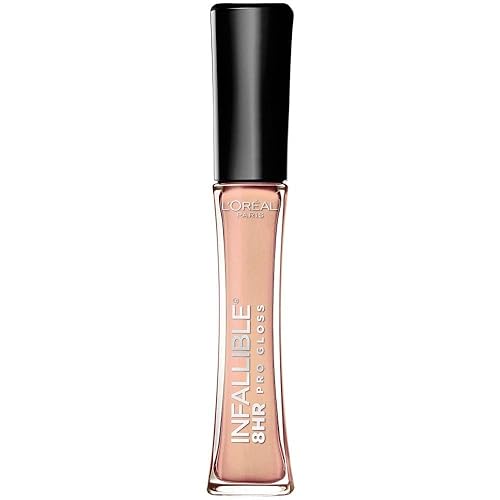 L’Oreal Paris Makeup Infallible 8 Hour Hydrating Lip Gloss, Petal, 0.21 Fl Oz Beauty & Personal Care L'Oreal Paris