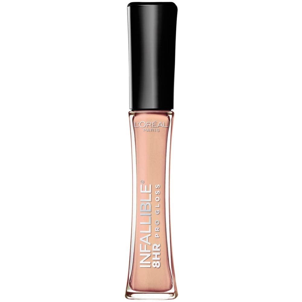 L’Oreal Paris Makeup Infallible 8 Hour Hydrating Lip Gloss, Petal, 0.21 Fl Oz Beauty & Personal Care L'Oreal Paris