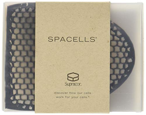 Supracor SpaCell Facial Sponge - Face Scrubber, Honeycomb Face Exfoliator for Smoother, Softer, and Younger Looking Skin, Black, One Pack Beauty & Personal Care Supracor