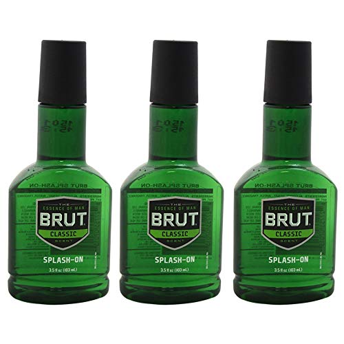 Brut Splash-On Original Fragrance for Men - 3.5 oz Splash - Pack of 3 Beauty & Personal Care Brut