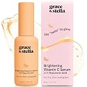 grace & stella Vitamin C Serum for Face (50ml /1.7 fl oz)- Brightening Vitamin C for Face with Hyaluronic Acid Serum To Reduce Dullness & Dark Spots Beauty & Personal Care grace & stella