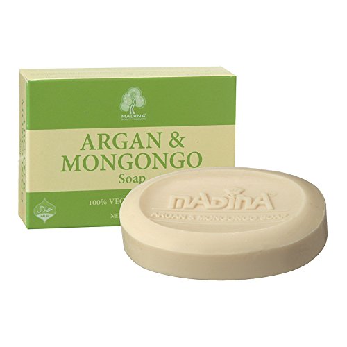 Madina 100% Vegetable Base Soap 12 bars (Argan & Mongongo) Beauty & Personal Care Madina
