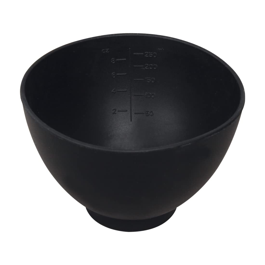 ForPro Professional Collection Silicone Mixing Bowl, Black, Flexible, Odorless, for Mixing Facials, Massage, Body & Other Products, 8 oz Beauty & Personal Care ForPro Professional Collection
