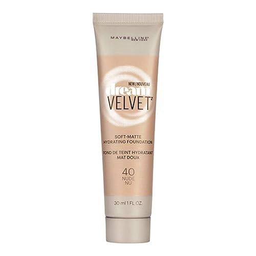 Maybelline Dream Velvet Soft-Matte Hydrating Foundation, Nude, 1 fl. oz. Beauty & Personal Care MAYBELLINE