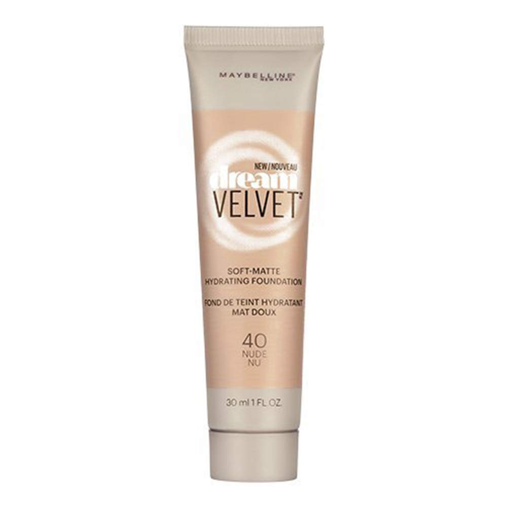 Maybelline Dream Velvet Soft-Matte Hydrating Foundation, Nude, 1 fl. oz. Beauty & Personal Care MAYBELLINE