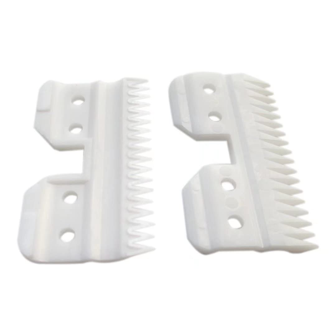 2023 Upgraded Professional Replacement Blade Cutter for Oster Fast Feed, 18 Teeth Ceramic Moving Blade 2pcs Beauty and Personal Care USonline911