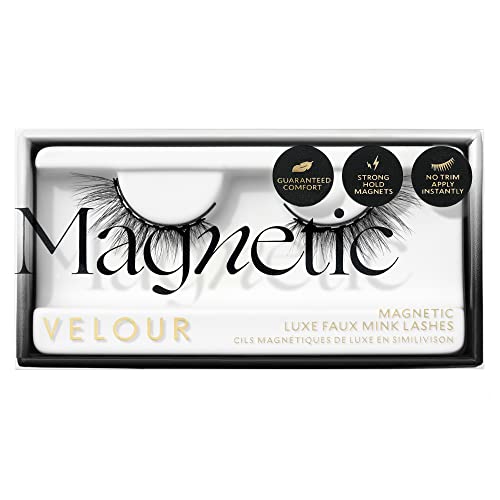 VeVelour Magnetic Eyelashes, Luxurious False Eyelashes, Reusable Lashes, Wear up to 30x & Vegan, All Eye Shapes, Natural Lashes, Magnetic Eyeliner not Beauty & Personal Care VELOUR