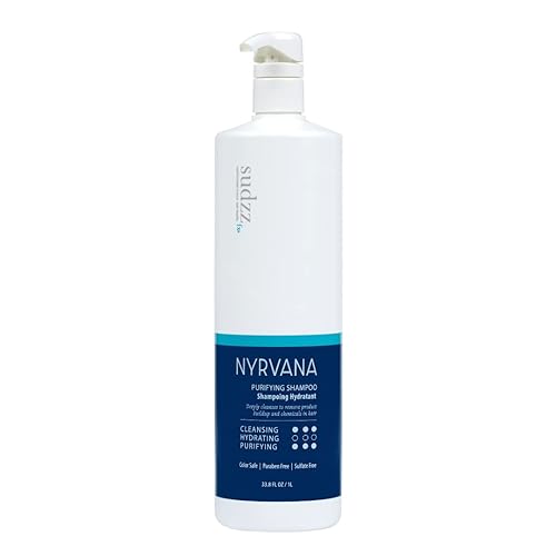 SUDZZFX Nyrvana Purifying - Hair Loss Formula for Men & Women - Protect, Refresh & Go - Color-Treated Routine - Sulfate Free, 33.8 Fl Oz Beauty & Personal Care SUDZZFX