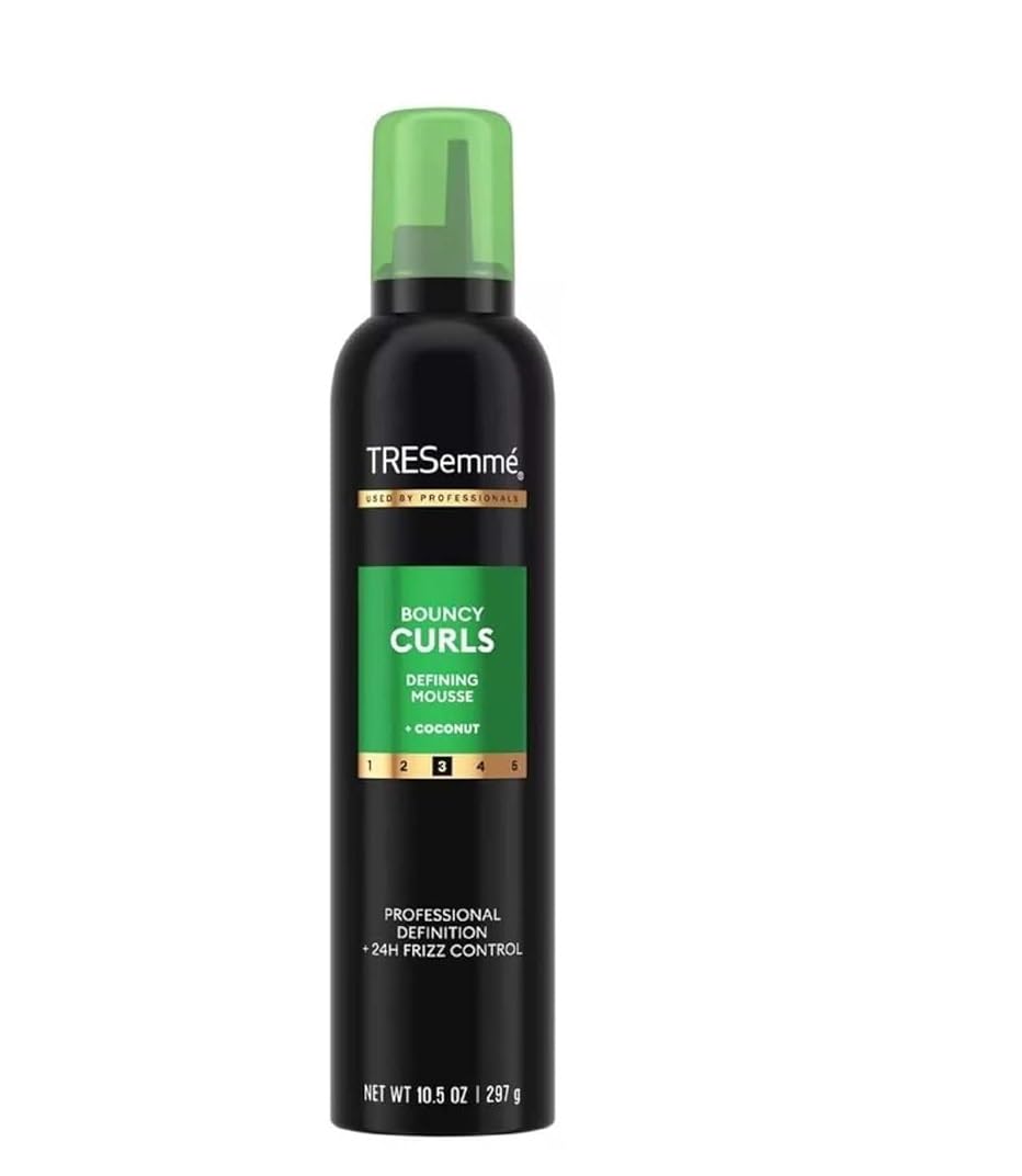 TRESemmé Multi-Tasking Hair Mask and Bouncy Curls Mousse with 24H Control & Definition Bundle Pack (Pack of 2) Beauty & Personal Care TRESemmé