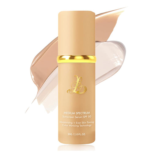 Foundation 4 in 1 - Color Changing Foundation, Medium Spectrum with SPF 50, Hypoallergenic Hydrating Liquid Concealer, Long-lasting & Waterproof Beauty and Personal Care VBEYD Default Title