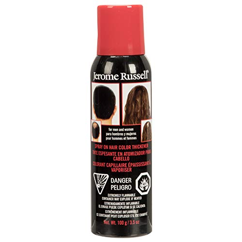 JEROME RUSSELL Hair Color Thickener - Jet Black Beauty & Personal Care Jerome Russell