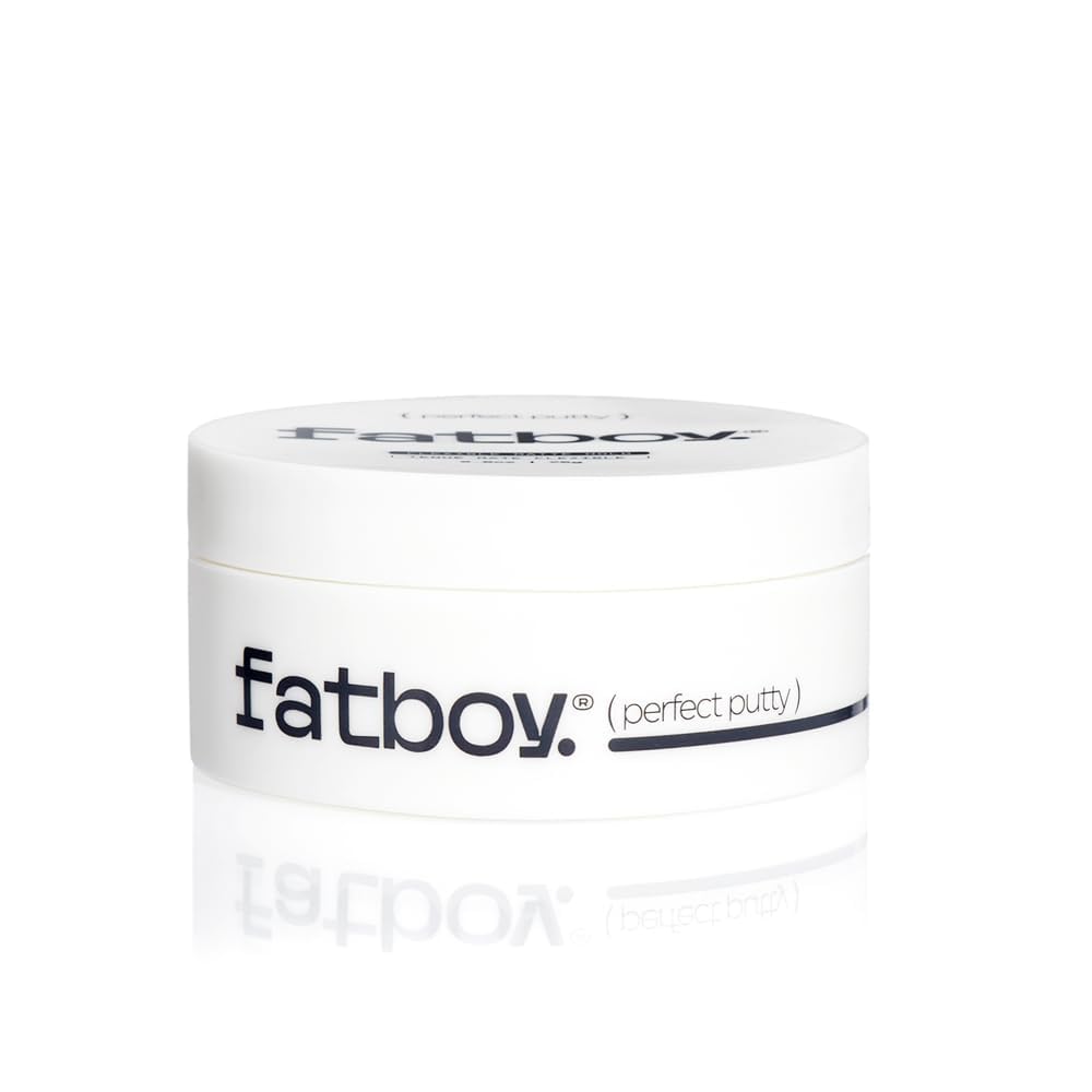Fatboy Hair Perfect Putty, Styling Kaolin Clay Putty, Medium Hold for Volume & Texture, Matte Finish, Hair Care for All Hair Types, Flexible Beauty & Personal Care Fatboy Hair