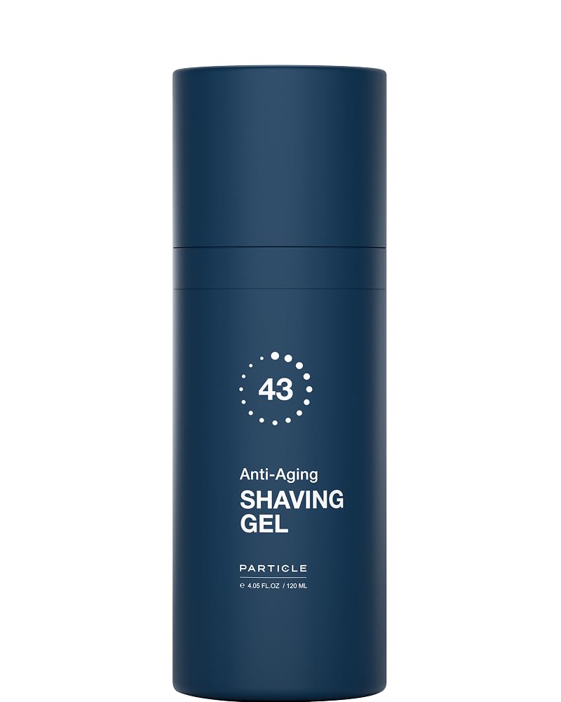 Particle Anti Aging Shaving Gel for Men, Helps Reduce the Appearance of Wrinkles, Firm and Tighten Your Skin with Every Shave in Just 43 Seconds (4.05 Beauty and Personal Care Particle