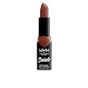 NYX PROFESSIONAL MAKEUP Suede Matte Lipstick, Vegan Formula - Free Spirit (Medium Nude with Pink) Beauty & Personal Care NYX PROFESSIONAL MAKEUP