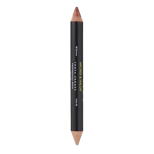 Arches & Halos Brow Highlighting and Concealer Crayon - Tan - Shaping and Shimmer Eyebrow Stick and Highlighter Duo - Soft, Ultra Creamy Formula Beauty & Personal Care Arches & Halos